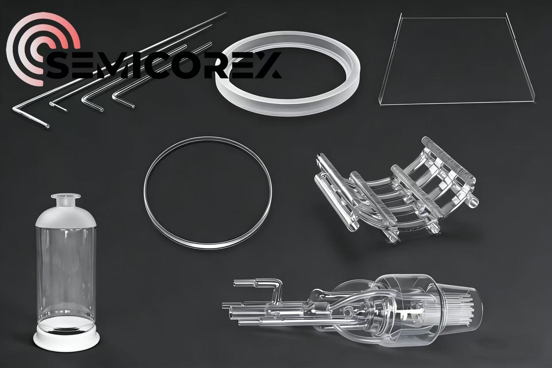 Жалпы жартылай өткізгішті кварц компоненттері және қолданбалары