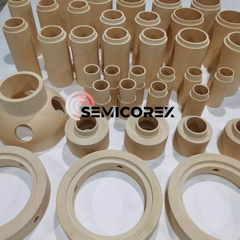 Балқытылған цирконий бөліктері