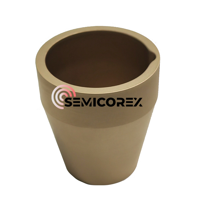 TaC қапталған графит тигель